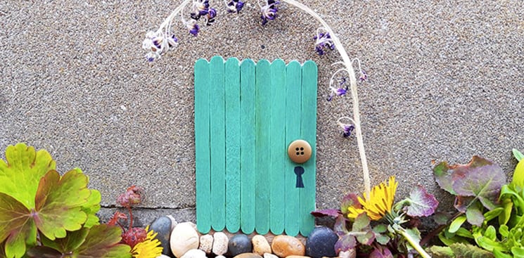Home made Fairy door - credit to the BBC