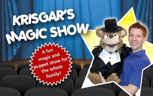 Krisgar Magician and Teddy puppet