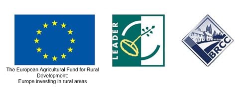 Logos for EU, BRCC and Leader