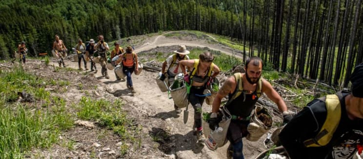 Tree planters head into the wilderness in Canada - by Luc Forsythe